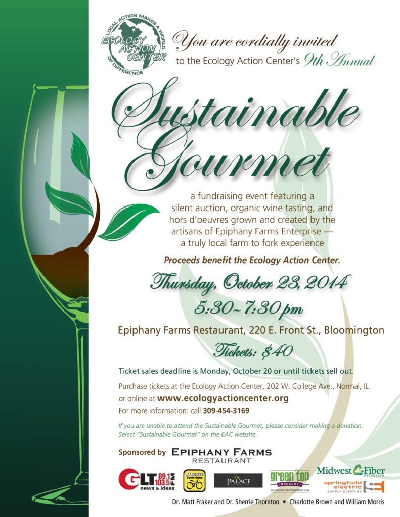Sustainable Gourmet Flyer